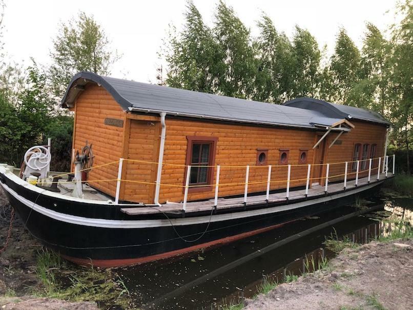 Dutch Hausboat "Molendiep" Built 1909 Mosty Exteriör bild