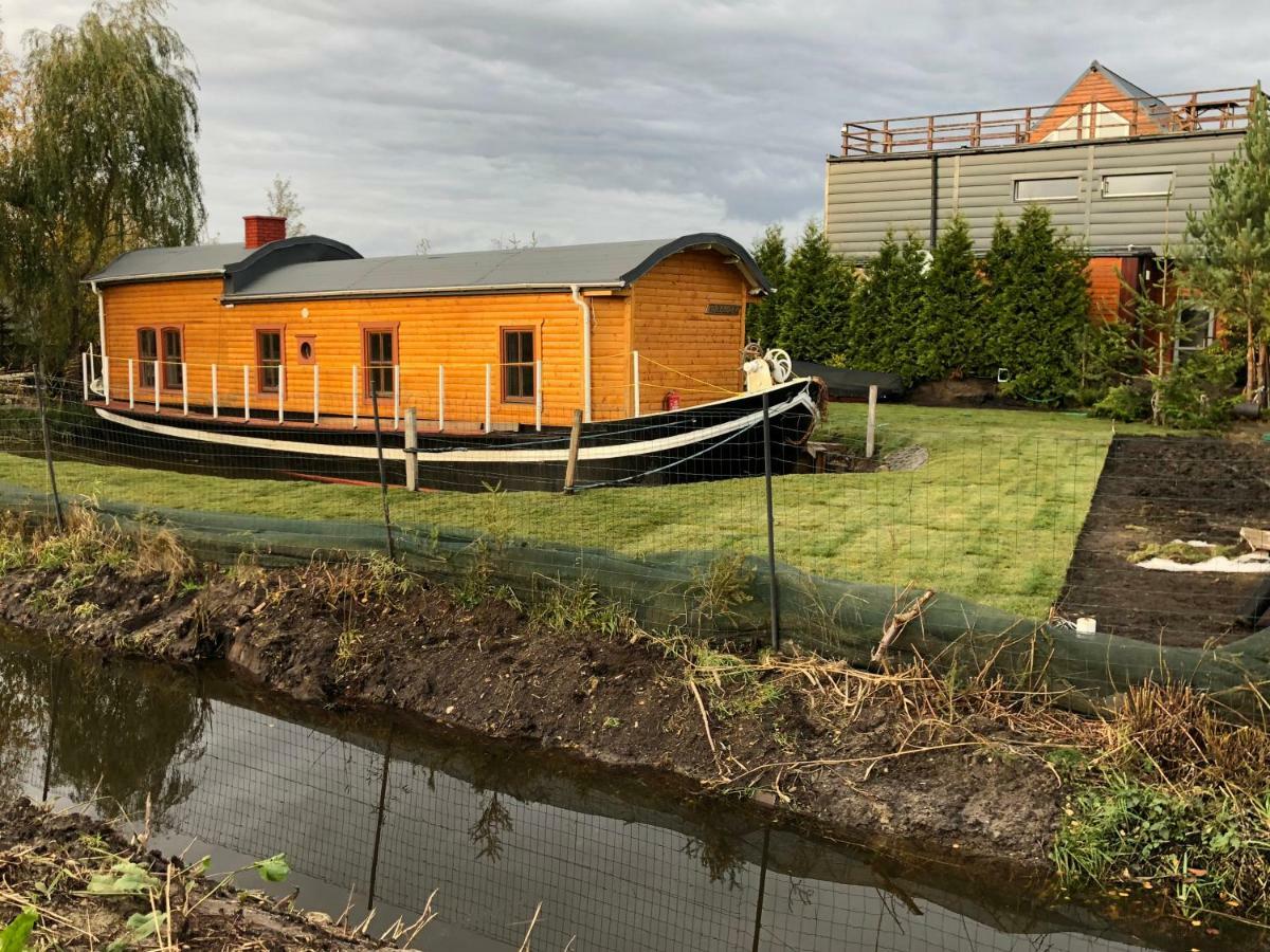 Dutch Hausboat "Molendiep" Built 1909 Mosty Exteriör bild